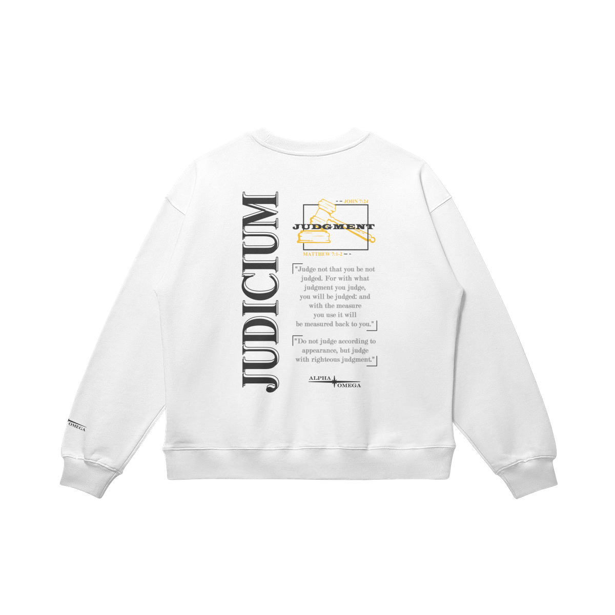 JUDGMENT - SWEATER
