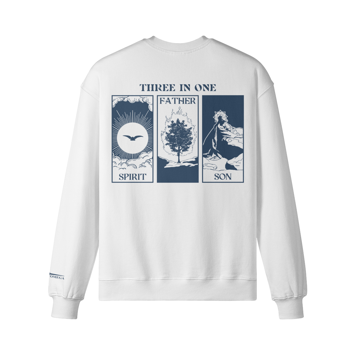 THREE IN ONE (BLUE) - SWEATER