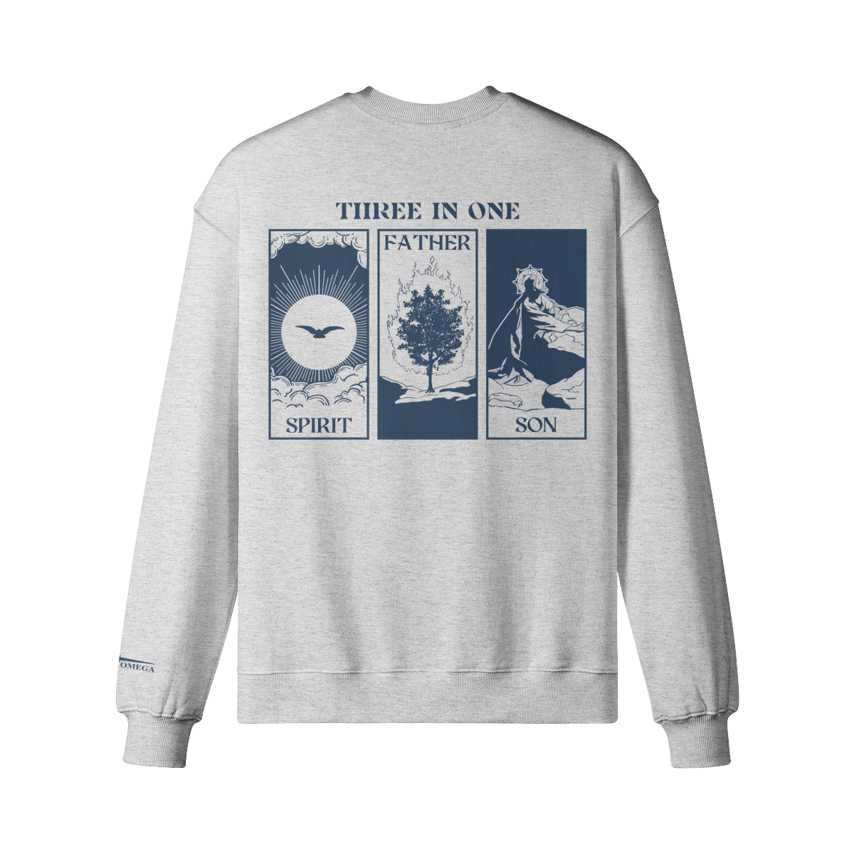 THREE IN ONE (BLUE) - SWEATER