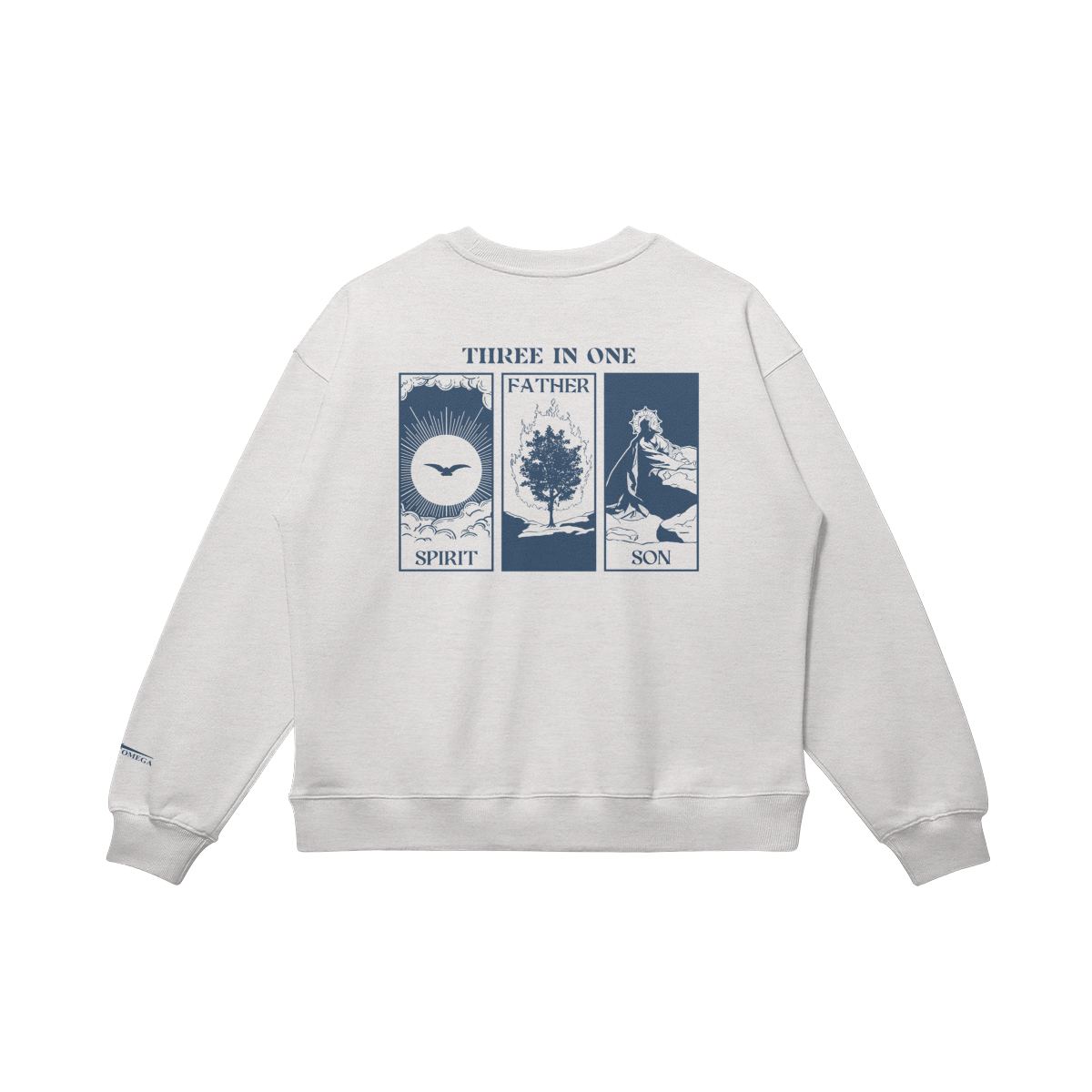 THREE IN ONE (BLUE) - SWEATER