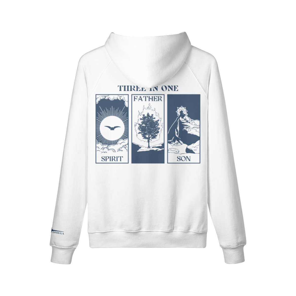 THREE IN ONE (BLUE) - HOODIE