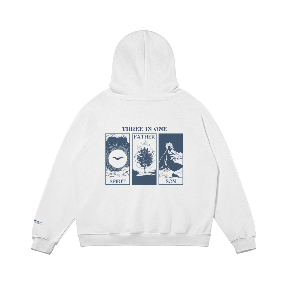 THREE IN ONE (BLUE) - HOODIE