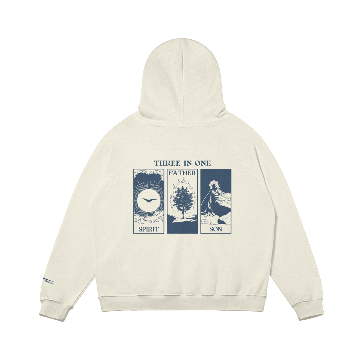 THREE IN ONE (BLUE) - HOODIE
