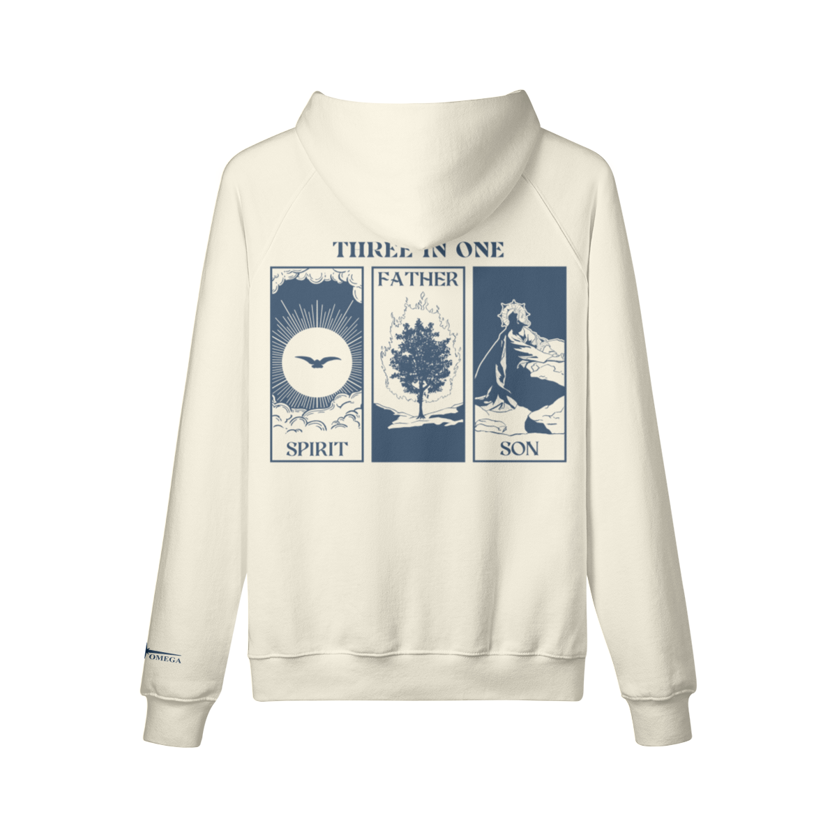 THREE IN ONE (BLUE) - HOODIE